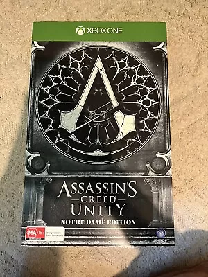Assassins Creed Unity Notre Dame Collectors Edition Xbox One NO GAME OR DLC • $55