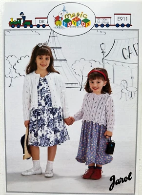 £3.30 • Buy Jarol E911 Childs Bobbled Edged Jacket Knitting Pattern