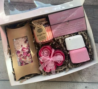 Mothers Day Gift Hamper Mum Present Spa Set Pamper Box For Her Women Nan Wife • £18.04
