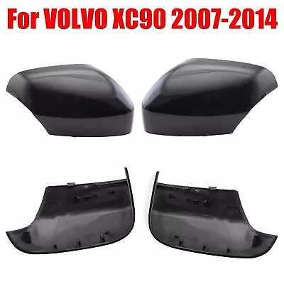 Pair Side Door Rearview Mirror Cover Cap Housing Shell For Volvo XC90 2007-2014 • $37.07