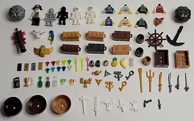 New Lego Pirates Minifigure Parts And Accessories Barracuda Bay Eldorado • $1