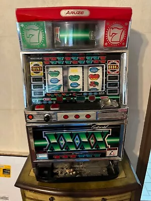 Aruze Bmax Japanese Skill-Stop Token Pachislo Slot Machine W/Key • $1000