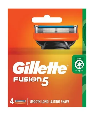 New Gillette Fusion5 Razor Blades Refill 4 Pack • $16.95