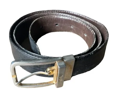 $49.99 • Buy Yves Saint Laurent YSL Vintage Reversible Leather Belt Size 34/85 Men 