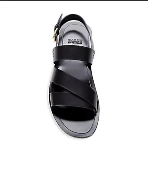 Mens 8.5 Black Sanni BALLY Sandals • $285