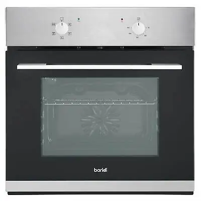Built-In Oven Five Function Fan Assisted 60cm 55L Capacity - Stainless Steel • £188.98