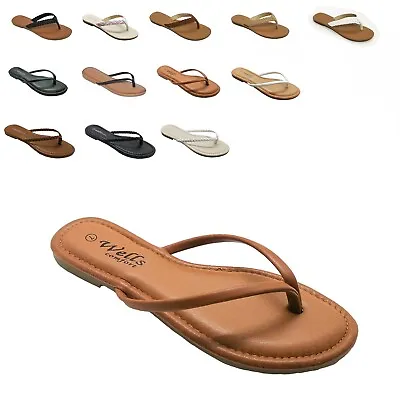 NEW Womens Summer Comfort Casual Thong Flat Flip Flops Sandals Slipper Shoes • $11.99