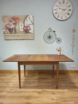 Retro Mid Century Modern Extending Table McIntosh Style • £395