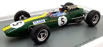 Spark 1/18 Scale Resin 18S416 - F1 Lotus 33 #5 Jim Clark British GP 1965 • £349.99