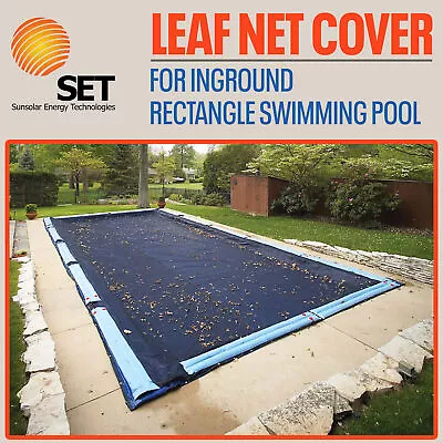 Sunsolar Energy Technologies Leaf Net Cover For Rectangular Above Ground Pool • $138.65