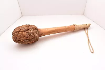 Vintage Penobscot Native American Carved Burl Wood Root War Club - 19.25  Long • $209.83