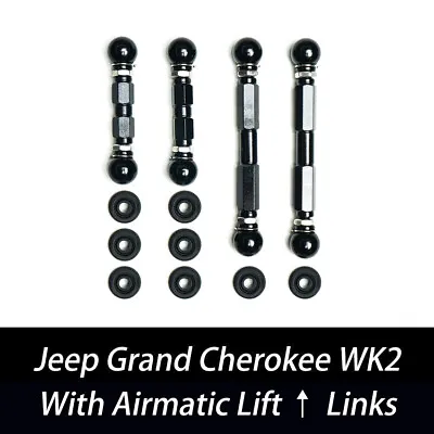 Quadra Lift Lift Links For 2011-2021 WK2 Jeep GRAND CHEROKEE With Air Suspension • $129.99