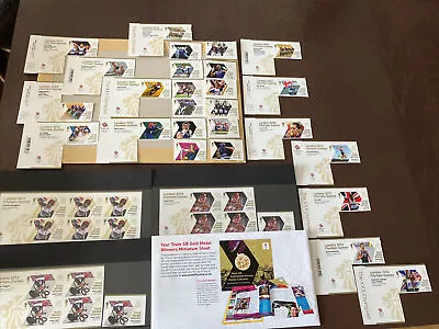 £40 • Buy GB 2012 London Olympics Full Set Mint 1st Class Stamps Gold Medal Winners
