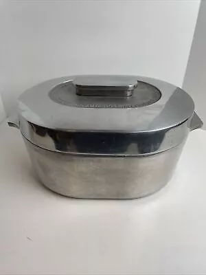 Magnalite Aluminum Roaster Pan & Lid GHC 5265 12” Country Collection USA Vintage • $125