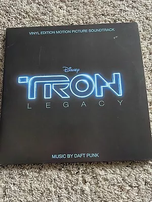 Daft Punk Tron Legacy Soundtrack Exclusive Ltd Blue And Clear Vinyl 2LP Disney • $29.99