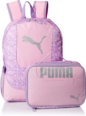 $108.95 • Buy PUMA Girls' Big Lunch Box Backpack Combo