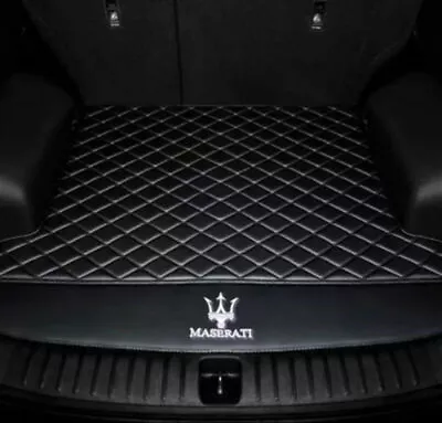 For Maserati All Models Car Trunk Mats Cargo Rear Carpets Boot Liner Luxury Pads • $42.76