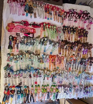 Huge Monster High Doll Lot over 250 Dolls Vehicles Playsets Accessories Clothes • $6660