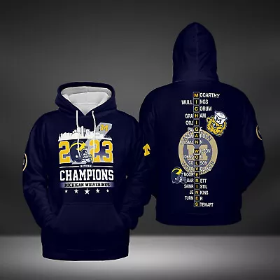 New!!  Michigan Wolverines 2024 National Champions LIMITED!! Best Price • $39.51