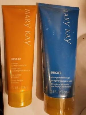 New Mary Kay® 🔥 After-Sun Replenishing Gel + 🔥 50 SPF Sunscreen Free Shipping • $23.99
