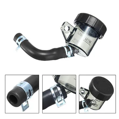 $8.65 • Buy Motorcycle Brake Pump Oil Cup Clutch Fluid Bottle Cylinder Accessories Universal