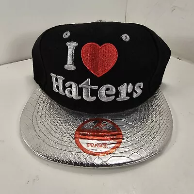 I Love Haters Adjustable Snapback Baseball Cap Hat • $17.97