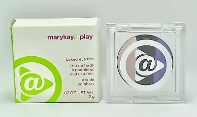 Mary Kay At Play Baked Eye Trio 0.07 Oz. Full Size Purple Eclipse/Eclipse Muave • $9.99