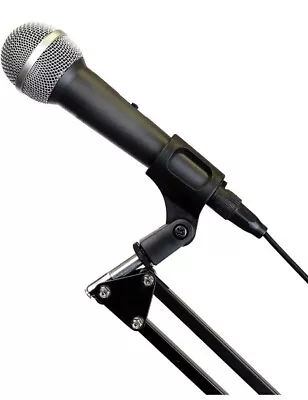 £9 • Buy Rockjam MS050 Microphone Scissors  Arm Hand Compact Mic Stand  Durable Steel