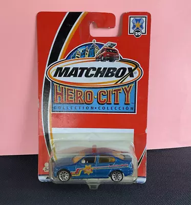 Matchbox Hero-City BMW 328i POLICE CAR  B.M.W. 328 I #29 Patrol Car  MOC • $6.77