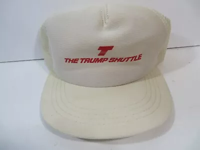 RARE Vintage Trump Shuttle Airlines Hat Snapback 1989 Made In USA • $29.99