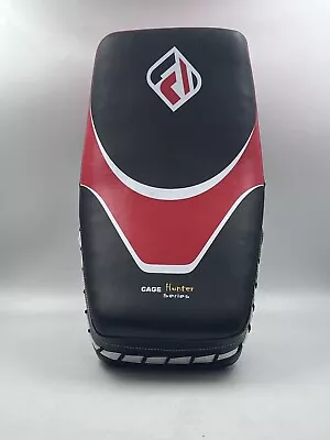 Farabi Kick Shield Thai Pad MMA Muay Thai Shield Curved Thai Pads  Black/Red • $29.99