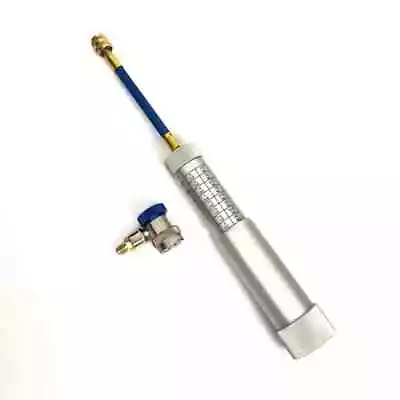 Oil Dye Injector R12 R134a R410a Hand Turn Pump Oiler 1/4 Oz - 2 Oz 7.5ml - 60ml • $54.27