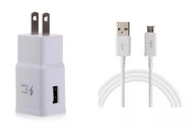 2 AMP FAST WALL ADAPTER+MICRO USB CABLE FOR ZTE Micro USB Phones • $9.99