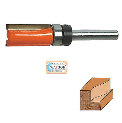 £5.33 • Buy Shank Twin Fluted Template Router Bit Cutter - 5/8 X 3/4 X 5/8, 1/4  Inch 