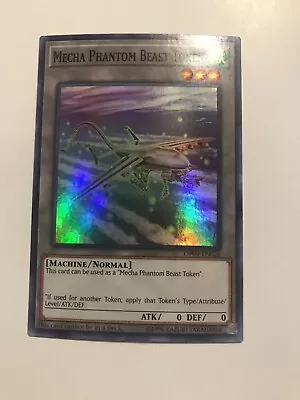 YuGiOh Mecha Phantom Beast Token (A)  OP09-EN026 - Super Rare - NM • $19