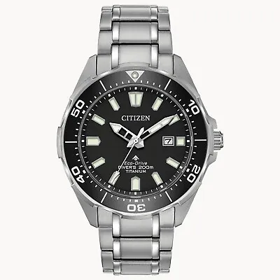 Citizen Eco-Drive Promaster Super Titanium Men's Diver Watch BN0200-56E • $224.95
