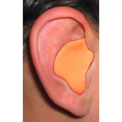 ORANGE Custom MOLDED Reusable Ear Plugs Mold 10 Minutes HEARING PROTECTION NRR26 • $11.99