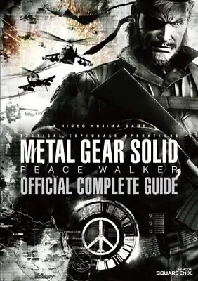 Metal Gear Solid: Peace Walker Official Complete Guide Japanese Book Japan • $61.33