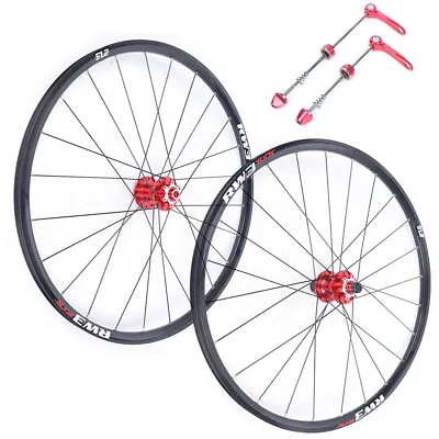 27.5  QR Thru Axle Mountain Bike Wheelset 8-11S Disc Brake MTB Wheels Set 1 Pair • $114