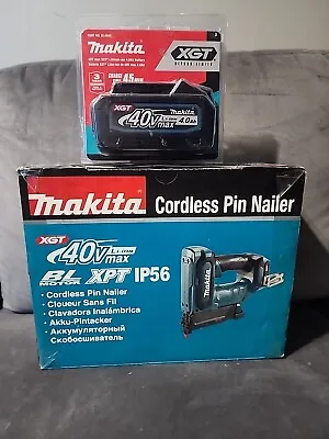 Makita 40V Max Xgt Pin Nailer 23 Gauge (Bare Tool) With Battery • $350