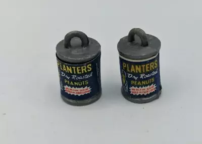 Planters Peanuts Can Vintage 3/4” Charm Advertising Premium Miniature Mini Prize • $10