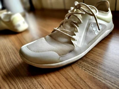 £65 • Buy Vivobarefoot Mens Trainers Primus Lite III 9 UK- 43.EU/White Barefoot Gym Shoes 