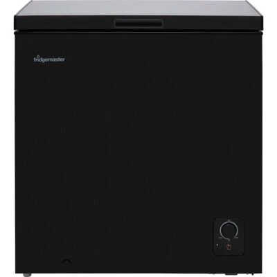 £199 • Buy Fridgemaster MCF198B Free Standing 198 Litres F Chest Freezer Black