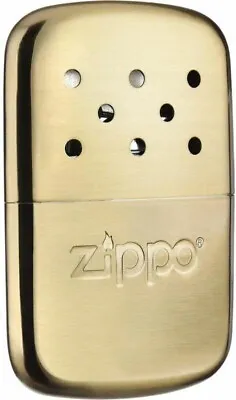 Zippo Hand Warmer 12 Hours Gold Winter Camping Outside Odorless • £24.95