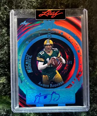 2023 Leaf Magnificence AARON RODGERS Auto Autograph Magnific 2/5 • $26