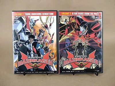 Mazinkaiser - Vol. 1 & 2 DVDs Complete Series (ADV Films) - Very Good  *Read* • $29.84