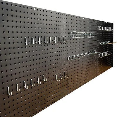 £75.96 • Buy  Garage Peg Board Steel Tool Rack 6ft Long Seville With Peg Kit Free Delivery!!
