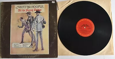 MOTT THE HOOPLE ~ All The Young Dudes ~ Original 1972 Vinyl Record LP. • $15.99