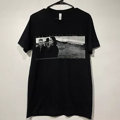Joshua Tree U2 Black Concert T-Shirt Adult Medium 2017 Tour Cottoon Short Sleeve • $19.99
