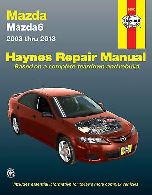 Mazda6 (2003-2013) Haynes Repair Manual (USA) (Paperback) • $34.95